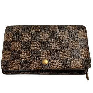 Authentic Louis Vuitton Porte Tresor Damier
Ebene Wallet